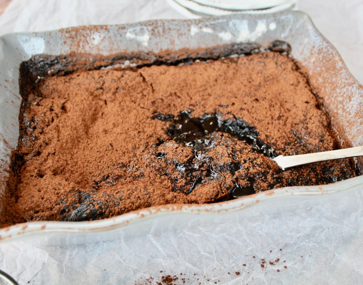 Self-saucing Chocolate Pudding