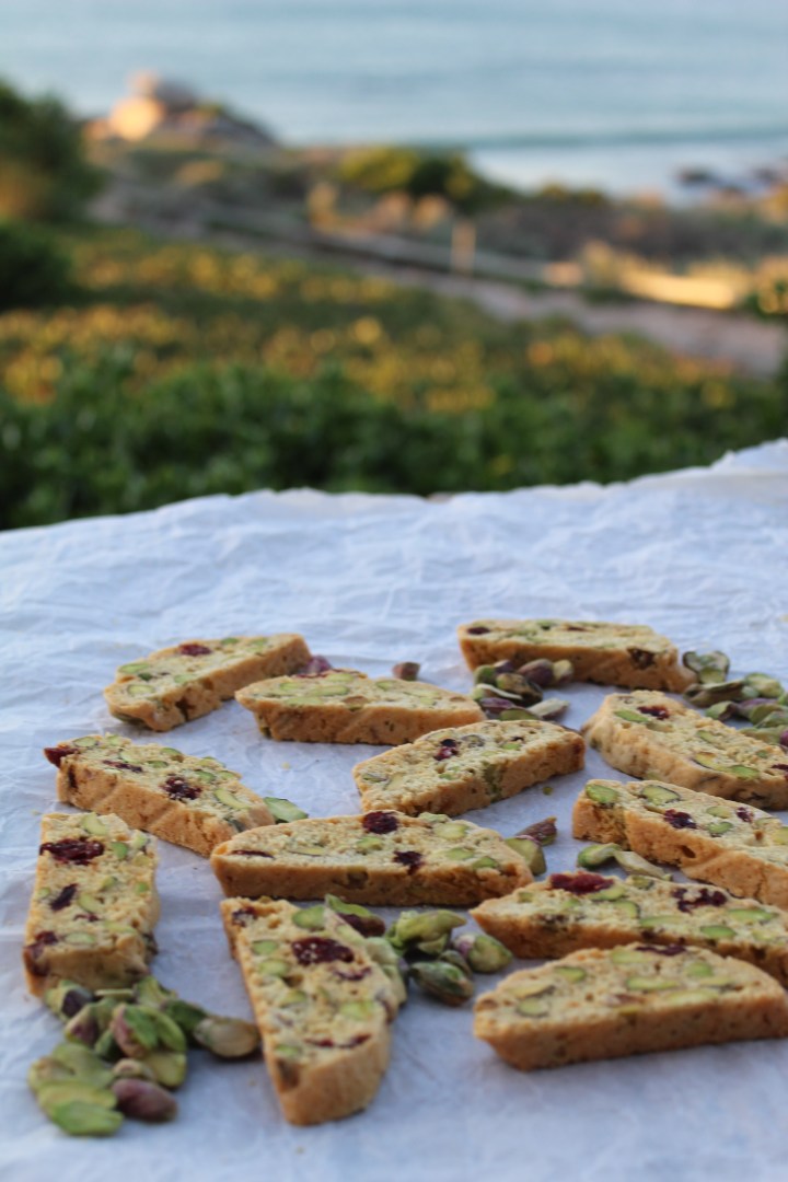 Cranberry-Pistachio Biscotti