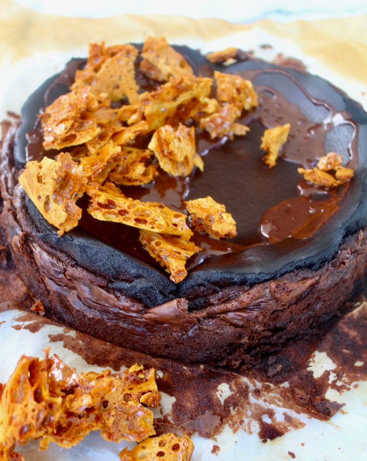 Chocolate Honeycomb Cheesecake