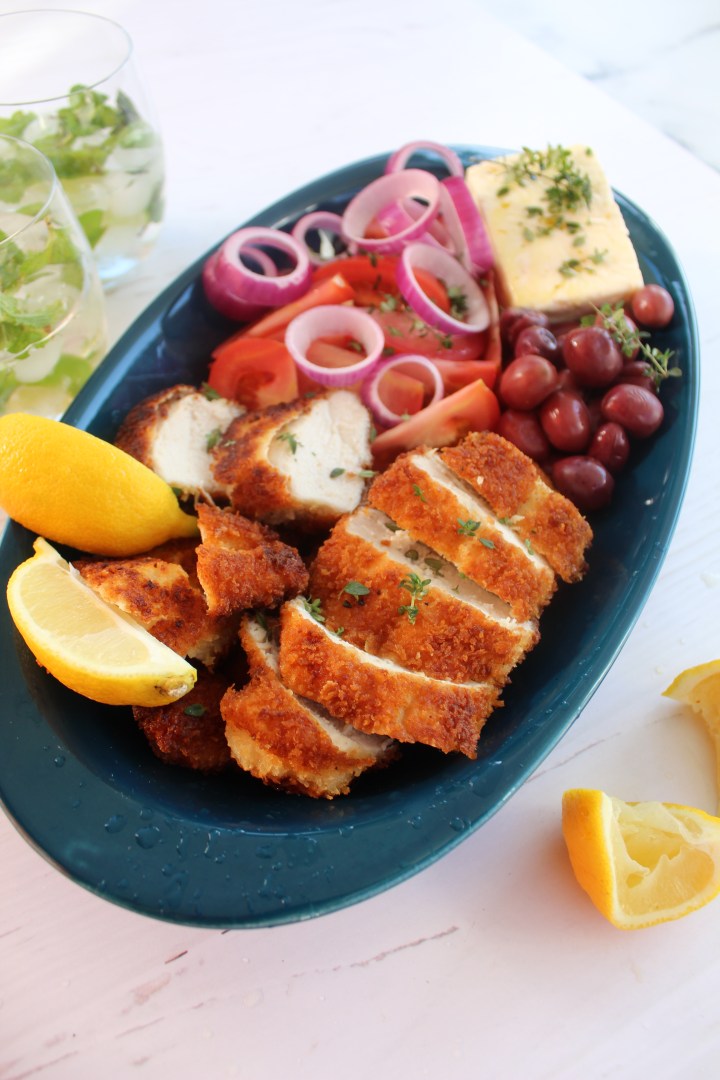Chicken Milanese Greek&nbsp;Salad