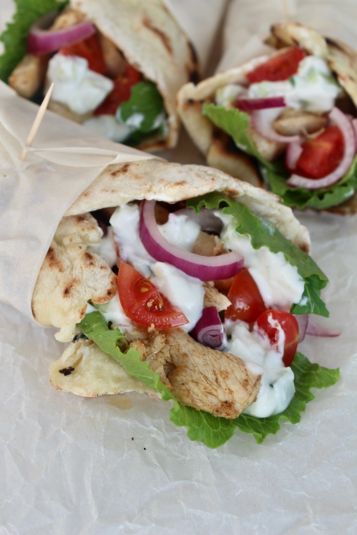 Chicken Gyros and&nbsp;Flatbread