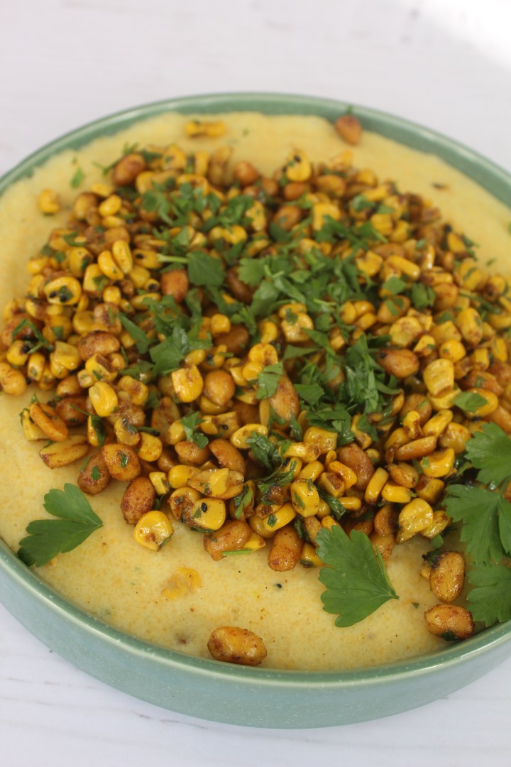 Peanut-Corn Polenta