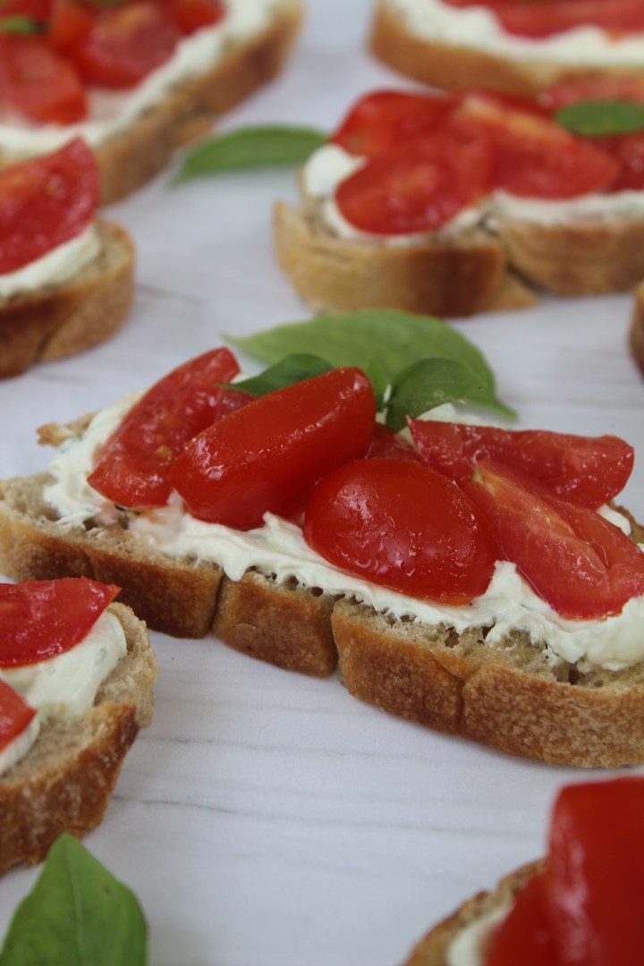 Whipped Goat’s Cheese&nbsp;Bruschetta