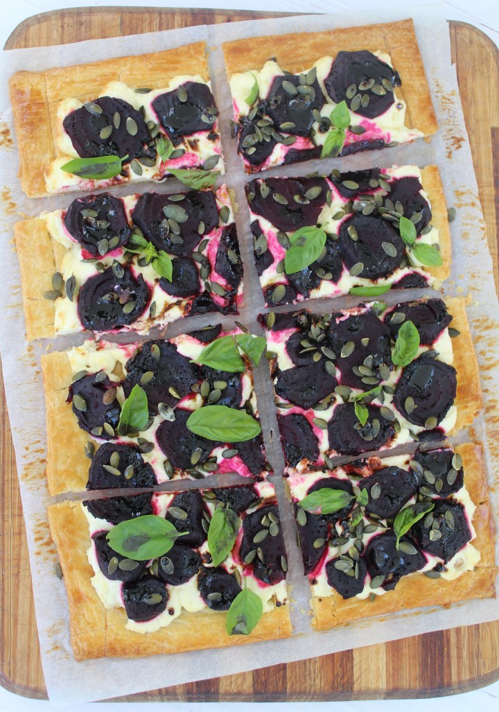 Beetroot and Ricotta&nbsp;Tart