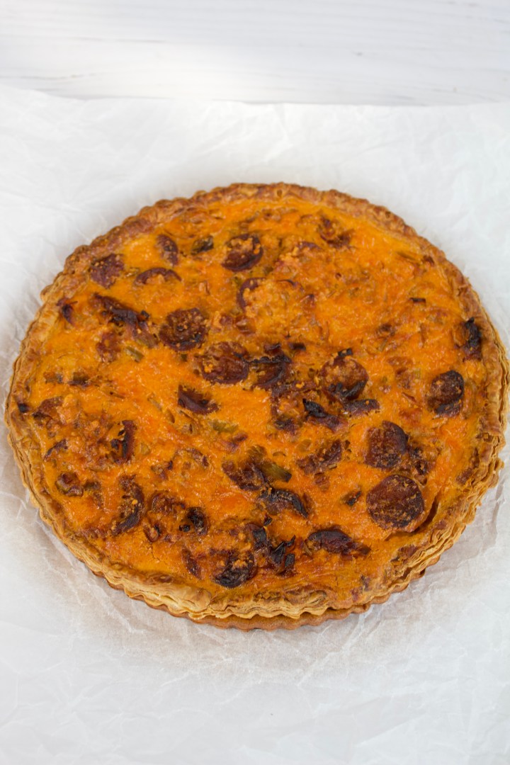Chorizo and Paprika&nbsp;Quiche
