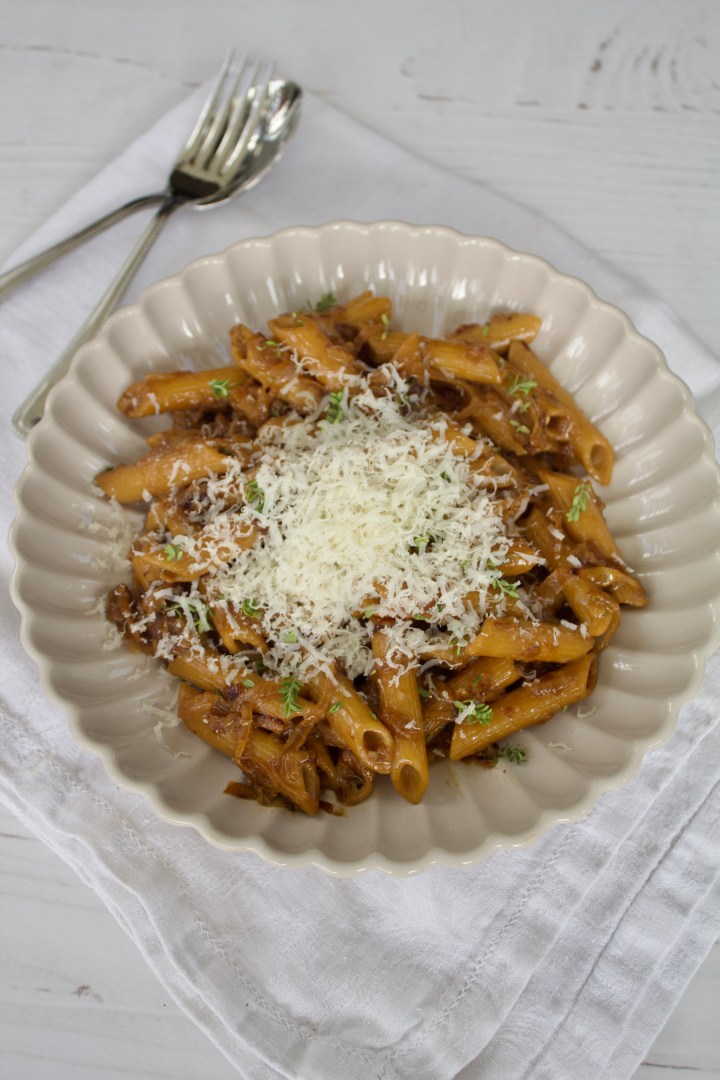 French Onion Pasta