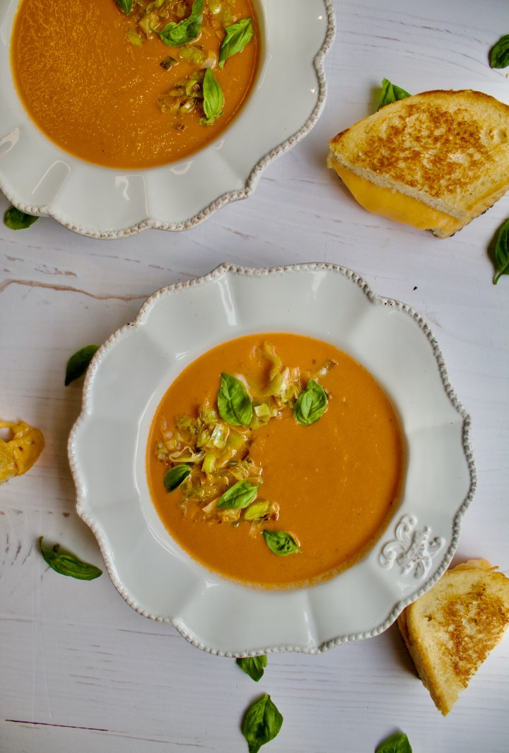 Tomato and Leek&nbsp;Soup