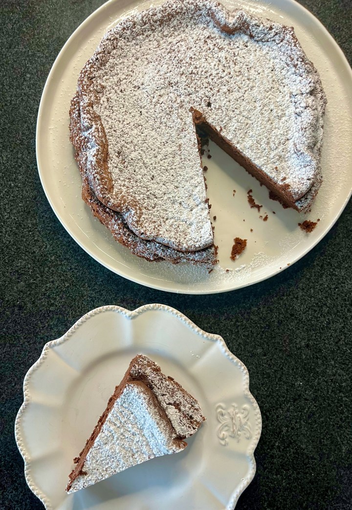 Baked Chocolate Mousse