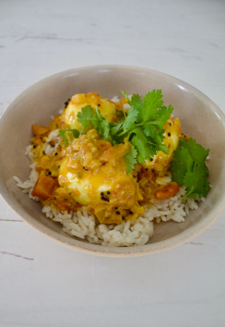 Curried Eggs