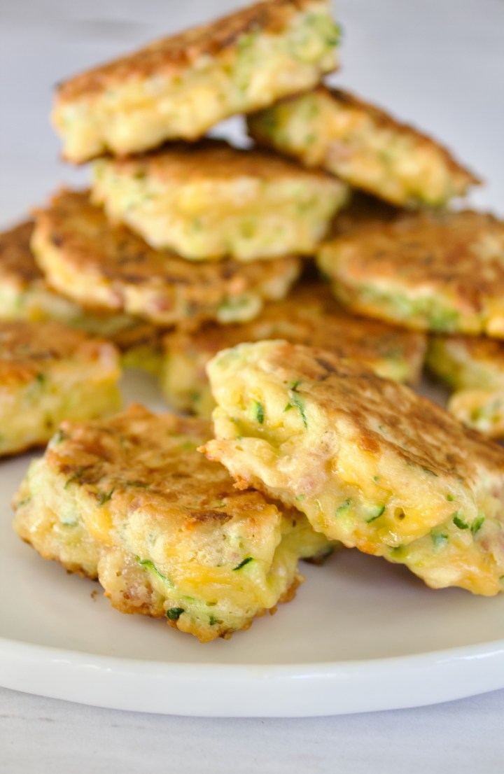 Bacon-Zucchini Fritters