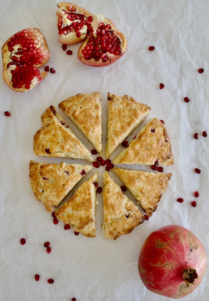 Pomegranate Scones
