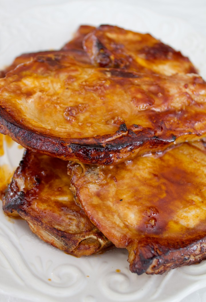 Sticky Pork Chops