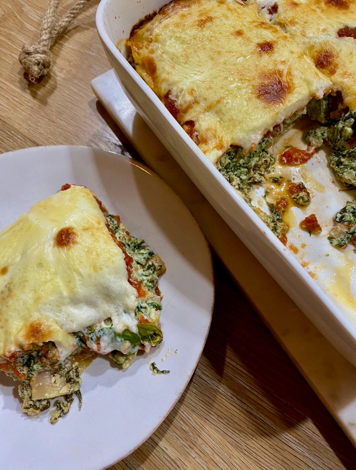 Spinach-Ricotta Cannelloni