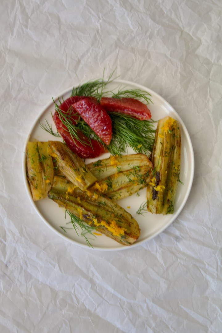 Citrus Braised Fennel