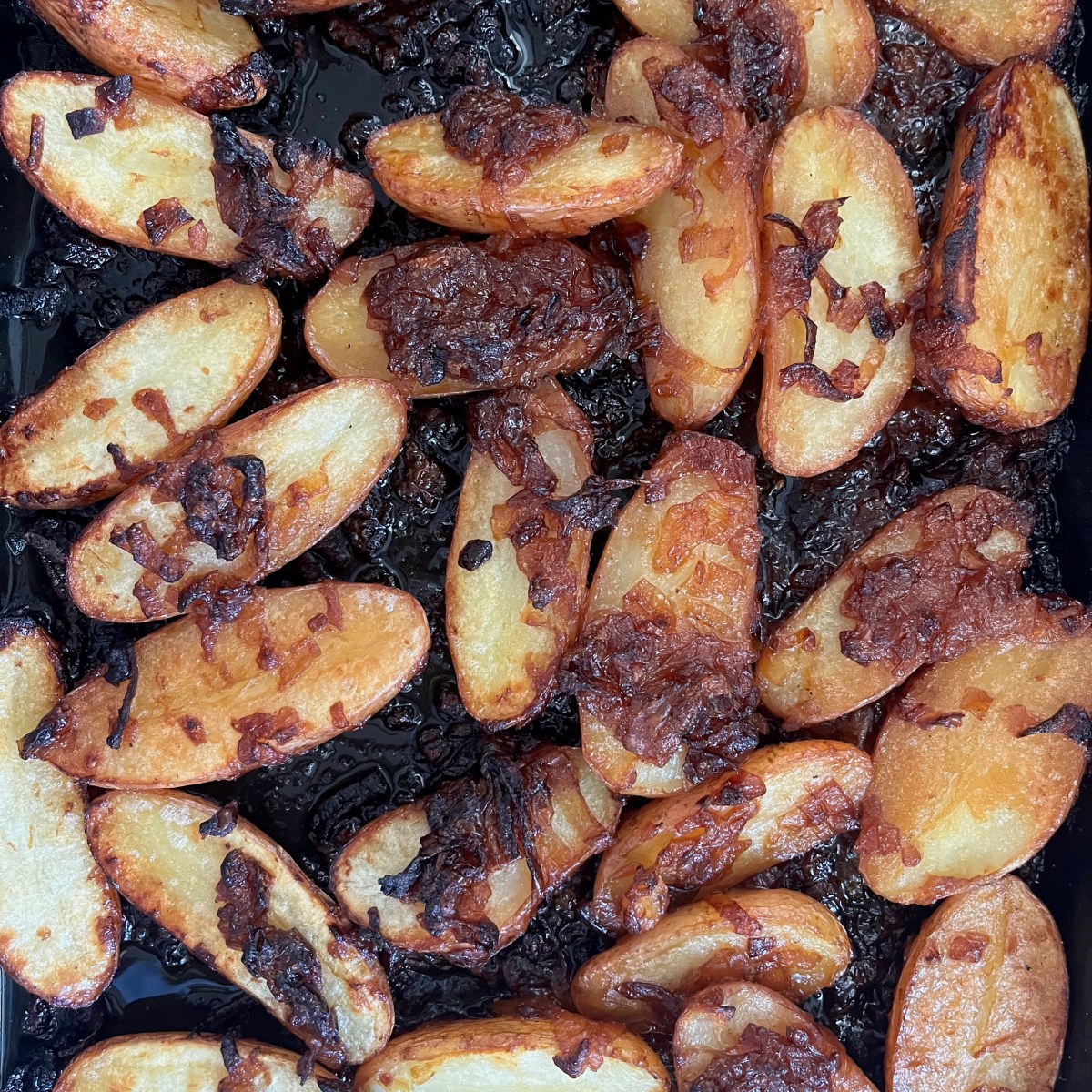 French Onion Potatoes