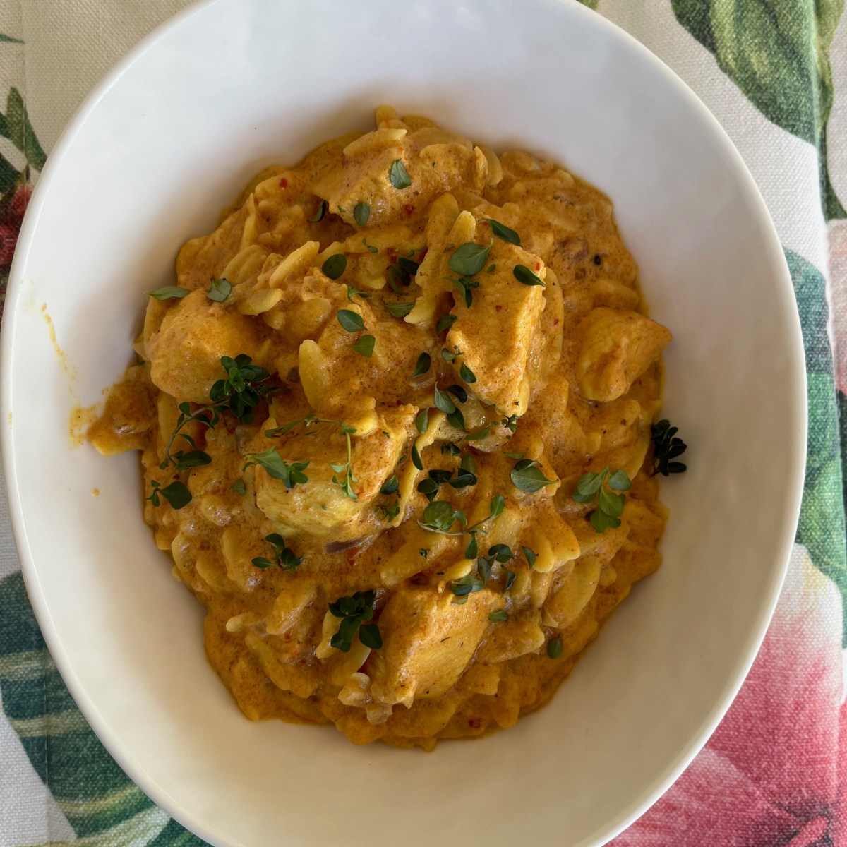 Stove-top Butter Chicken and&nbsp;Orzo